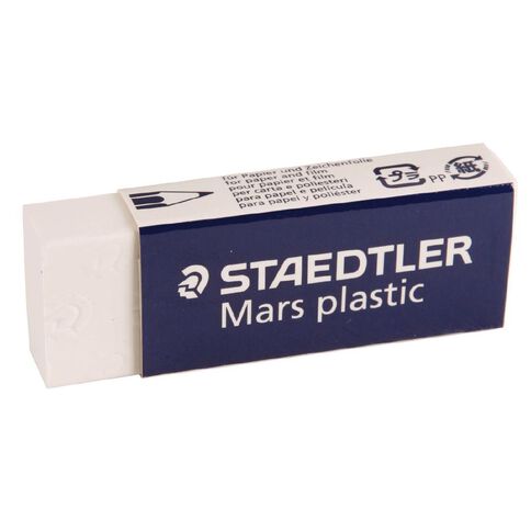 Staedtler Eraser Mars Plastic Loose White