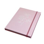 Uniti Stationery Country Calling Flowers A5 Pink Notebook