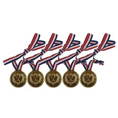 Party Inc Party Favours Winner Medal 5 Pack