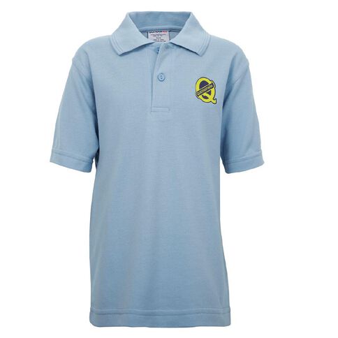 Schooltex Queenspark Short Sleeve Polo with Transfer