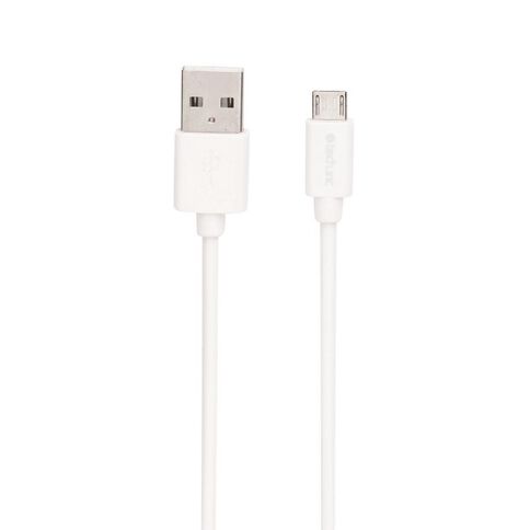 Tech.Inc Micro USB Cable 1m White