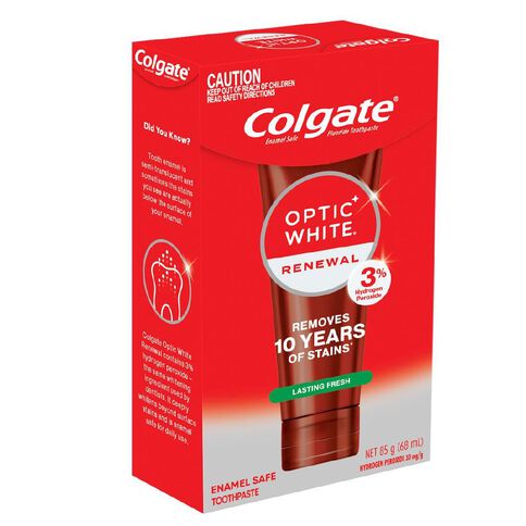 Colgate Optic White Renewal Lasting Fresh Toothpaste 85g