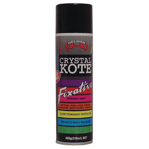 Helmar Crystal Kote Fixative Varnish Clear