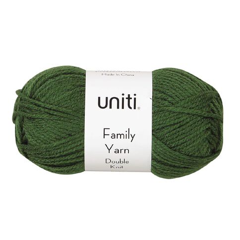 Uniti Double Knit Family Yarn Green Mid 50g