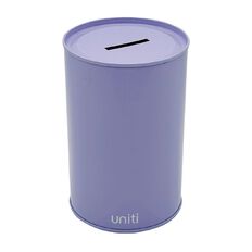 Uniti Colour Pop Money Tin Purple Mid