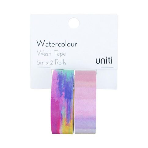 Watercolour Washi Tape 2 Pack