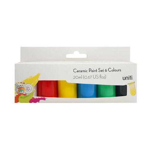 Uniti Ceramic Paint 6pcs 20ml