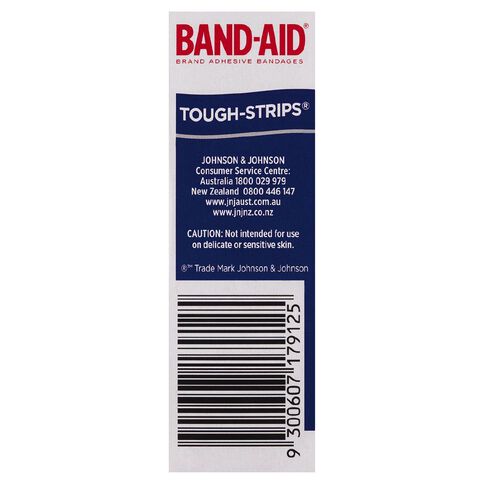 Band Aid Tough Strips Regular 20 Pack