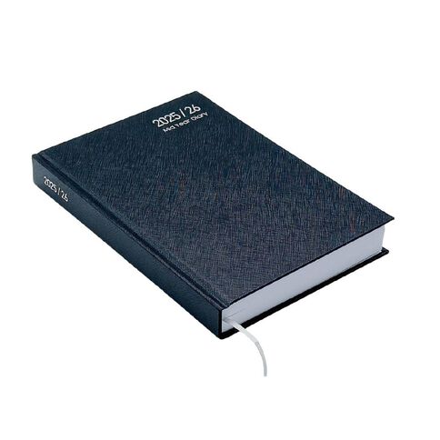 WS Mid Year Diary Day to Page 2025-26 Black