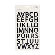 Uniti Alpha Stickers Black