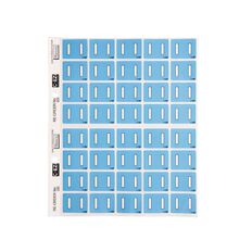 Filecorp Coloured Labels I Blue Mid