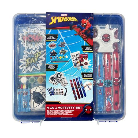 Spider-Man 4 In 1 Activity Set