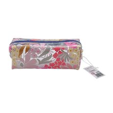 Uniti Pencil Case Floral Purple Mid