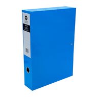 WS Pressboard Box File Blue Foolscap