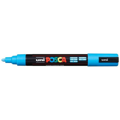 Uni Posca Marker 1.8-2.5mm Medium Blue Light