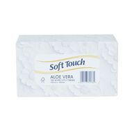 Soft Touch Aloe Vera Facial Tissue 3ply 150 Pack
