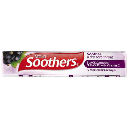 Soothers Blackcurrant 10 Pack