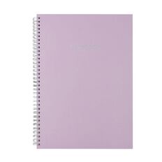 Uniti Colour Pop Hardcover Spiral Notebook Lilac A4