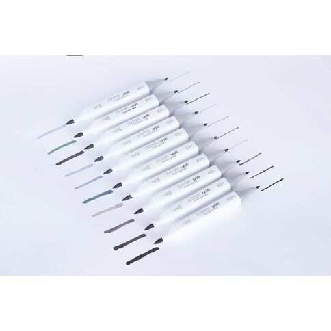 Uniti Dual Ended Artist Markers 80 Pack Assorted