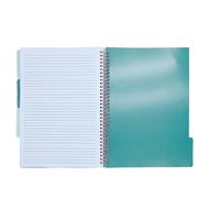 Uniti Clubhouse Softcover Notebook With Dividers A4 Pink