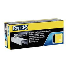 Rapid Staples 13/6 5000 Pack Silver