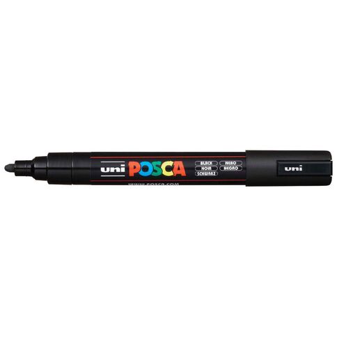 Uni Posca Marker 1.8-2.5mm Medium Black