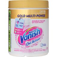 Vanish Napisan Oxi Action Gold Stain Remover Powder White