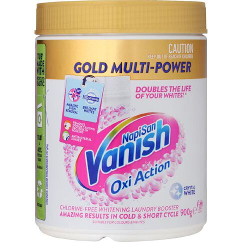 Vanish Napisan Oxi Action Gold Stain Remover Powder White