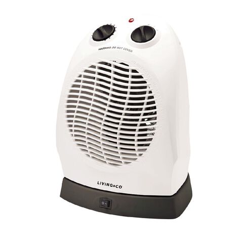 Living & Co 2000W Upright Fan Heater with Oscillation