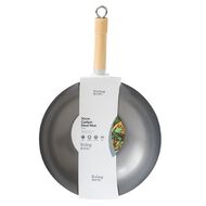 Living & Co Non Stick Wok Black 30cm Living & Co Non Stick Wok Black 30cm