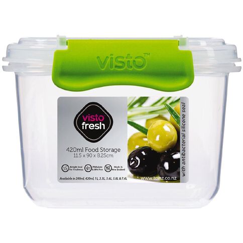 Visto Fresh Storage Container 420ml Clear