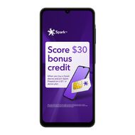 Samsung Galaxy A06 5G with Spark and Skinny Sim Black