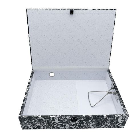 WS Mottle Box File Foolscap