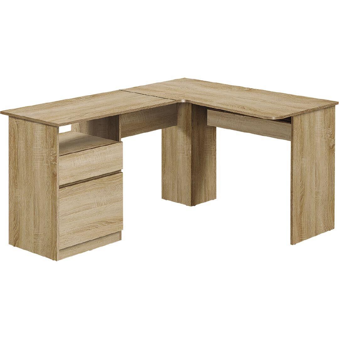 Workspace Soho Workstation Oak Warehouse Stationery NZ