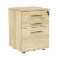 Knight Cubit Mobile 2 Drawer Atlantic Oak