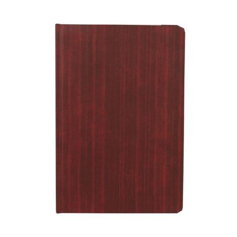 Uniti Stationery Stripe Maroon A5 Notebook