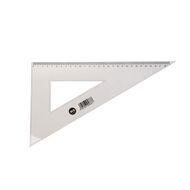 WS 30 & 60 Degree Set Square Clear 32cm