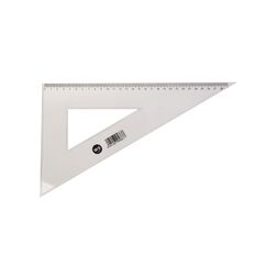 WS 30 & 60 Degree Set Square Clear 32cm