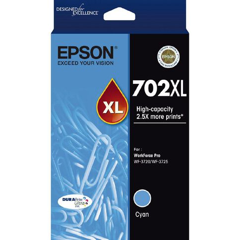 Epson Ink 702XL Cyan (950 Pages)