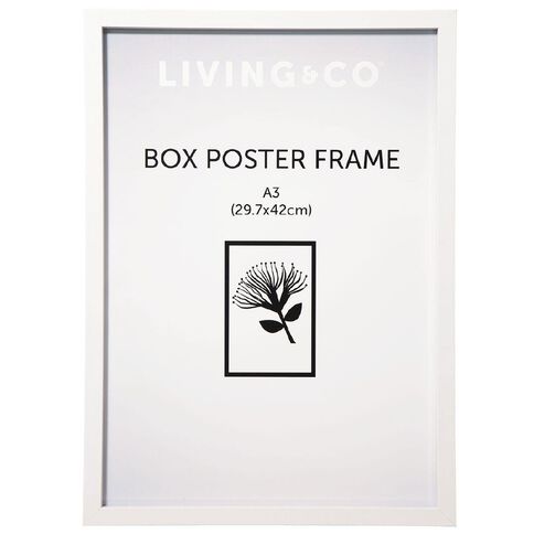 Living & Co Box Poster Frame A3
