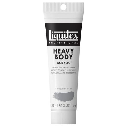Liquitex Heavy Body Acrylic 59ml Irid Bright Silver