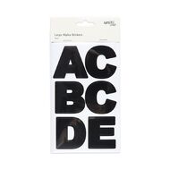 Uniti Alphabet Stickers Extra Large Black