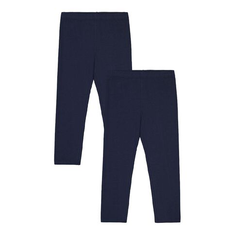 Young Original Girls' Cropped Leggings 2 Pack