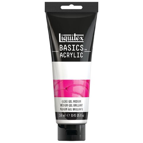 Liquitex Basics Acrylic 250ml Gloss Gel Medium