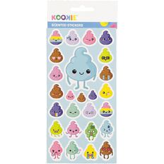 Kookie Sticker Sheet Scented Assorted