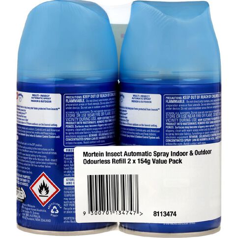 Mortein AICS Odourless Refill Twin Pack