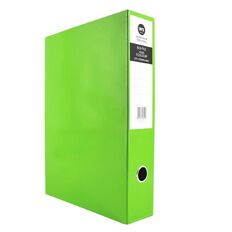 Impact Foolscap Pressboard File Box Green