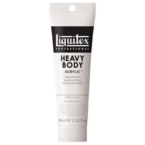 Liquitex Heavy Body Acrylic 59ml Titanium White