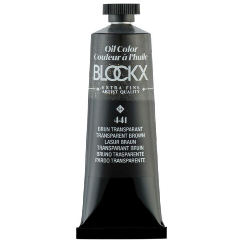 BLOCKX Oil Tube 35ml S4 441 Transparent Brown
