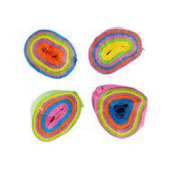 Meteor Crepe Streamers Rainbow 4 Pack